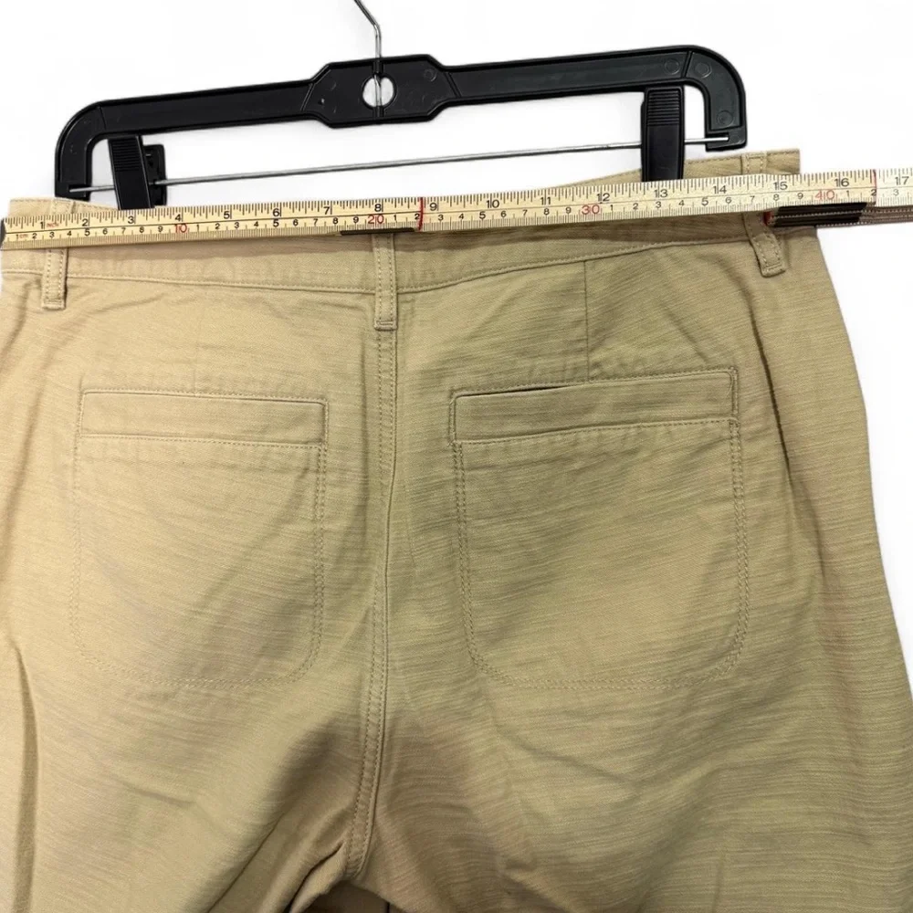 J.Crew Women's Size 8 Khaki Camp Utility Pants‎ Casual Preppy Minimalist EUC